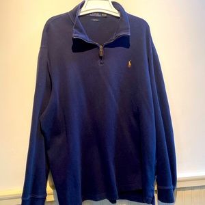Men’s Polo Ralph Lauren  quarter zip sweatshirt. 2XL great condition.